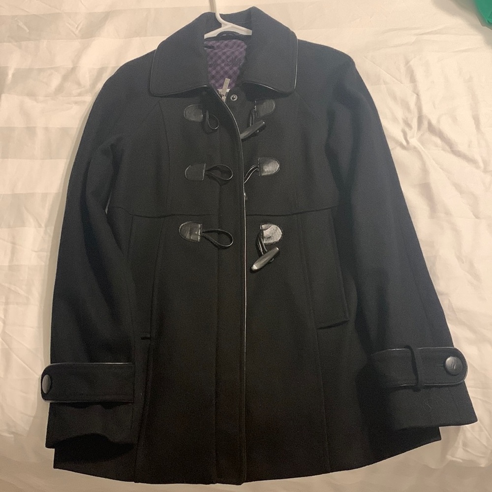Steve Madden black fancy coat